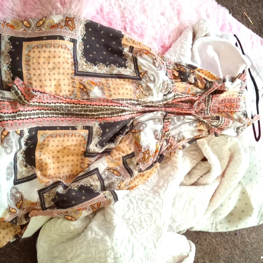 Matilda Jane boho full length dress